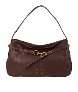 Aventure Bag, Leather, Brown, MII, DB, 2*